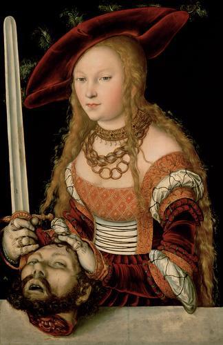 Lucas Cranach Judith with the head of Holofernes oil painting image
